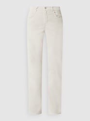 Corduroy broek met labelpatch, model 'DOLLY 2.0' van Angels Wit - 21