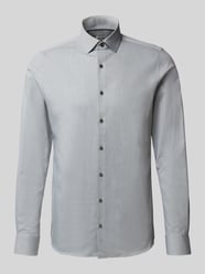 Slim fit zakelijk overhemd met kentkraag van OLYMP Level Five - 36