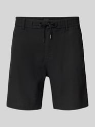 Tapered Fit Leinenshorts mit elastischem Bund von BOSS Orange - 23