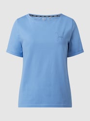 T-Shirt aus Slub Jersey von JOOP! BODYWEAR Blau - 10