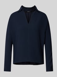 Longsleeve mit Strukturmuster Modell 'Kiby' von Someday Blau - 38