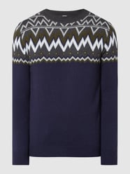 Pullover mit Zickzack-Muster  von Dolomite Blau / Türkis - 14