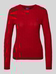 Gebreide pullover van een mix van wol en kasjmier, model 'JULIANNA' van Polo Ralph Lauren - 6