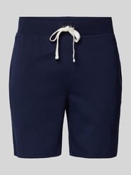 Sweatshorts mit elastischem Bund von Polo Ralph Lauren Underwear Blau - 20