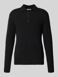 Koszulka polo o kroju relaxed fit z dzianiny z mieszanki bawełny model ‘DALE LIFE’ od ONLY & SONS - 18