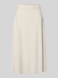 Midirok met elastische band model 'FENJA' van Raffaello Rossi Beige - 47