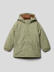 Jacke mit Kapuze von Lil Atelier Grün - 24