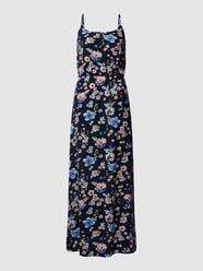 Maxikleid mit Allover-Muster Modell 'NOVA LIFE' von Only Blau - 7