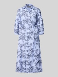 Wikkeljurk met stitchings en 3/4-mouw van White Label - 37