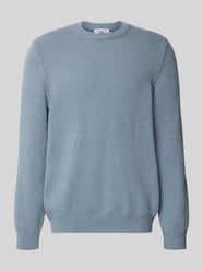 Regular fit pullover van scheerwolmix van Marc O'Polo DENIM - 4