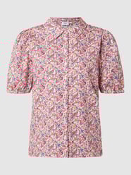 Blouse van katoen, model 'Lailla'  van Saint Tropez Roze - 36