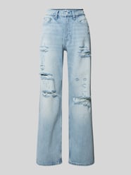 Loose Fit Jeans im Destroyed-Look Modell 'BETSY' von Tommy Jeans Blau - 27