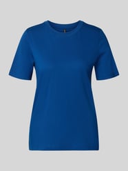 krój regular fit t-shirt z czystej bawełny model 'PAULINA' od VERO MODA - 39