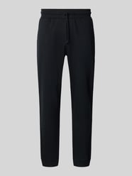 Regular fit sweatpants met elastische pijpboorden van MCNEAL - 6