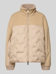 Relaxed Fit Jacke mit Zweiwege-Reißverschluss von White Label Beige - 11