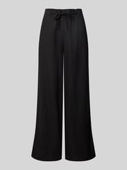 Stoffhose aus Leinen-Viskose-Mix mit Kordelzug von Christian Berg Woman - 9