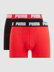 Bokserki w stylu retro w zestawie 2 szt. od Puma Czerwony - 38
