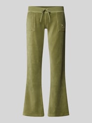 Spodnie dresowe z tunelem od Juicy Couture - 7