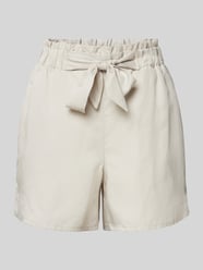 Shorts mit elastischem Bund von Tom Tailor Denim Beige - 39