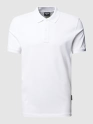 Koszulka polo w jednolitym kolorze model ‘Petter-P’ od Strellson Biały - 42