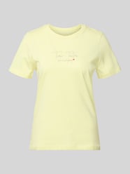 Damski t-shirt, krój regular fit z mieszanka bawełny ekologicznej od Tom Tailor - 11