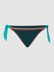 Bikinislip met strikdetail, model 'SIMA' van Banana Moon Groen - 7