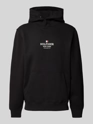 Hoodie met labelprint en kangoeroezak van Tommy Hilfiger - 47