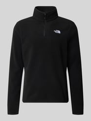 Sweter z polaru z kołnierzem zapinanym model 'GLACIER' od The North Face - 26