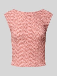 T-Shirt mit Strukturmuster von Jake*s Casual - 14