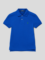 Koszulka polo o kroju slim fit z fakturowanym wzorem od Polo Ralph Lauren Teens - 20