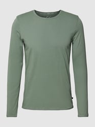 Longsleeve mit Rollsaum von QS by s.Oliver Grün - 45
