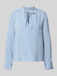 Bluzka z długim rękawem o kroju regular fit z Mieszanka wiskozy od Marc O'Polo - 32