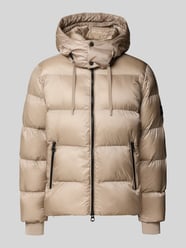 Relaxed Fit Jacke in Stepp-Optik mit Baumwoll-Anteil von Antony Morato Beige - 29