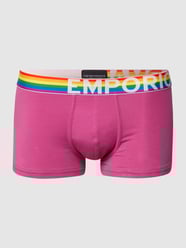 Boxershort met contrasterende band van Emporio Armani Roze - 40