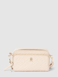 Camera Bag mit Label-Applikation Modell 'ICONIC' von Tommy Hilfiger Beige - 26