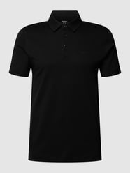 Poloshirt met merkopschrift van BOSS Grijs / zwart - 9