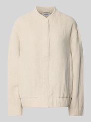 Jack met blinde knoopsluiting, model 'Malia' van EDITED Beige - 1