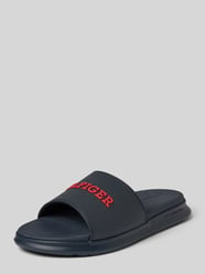 Slipper mit Label-Prägung von Tommy Hilfiger - 37