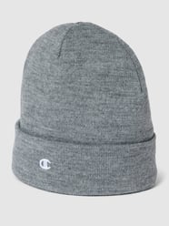 Beanie mit Label-Stitching von CHAMPION Grau - 1