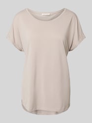 T-Shirt aus Modal-Mix mit Rundhalsausschnitt von Christian Berg Woman Beige - 39