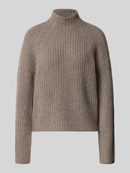 Strickpullover aus Kaschmir-Baumwoll-Mix Modell 'LONA' von 0039 Italy Beige - 10