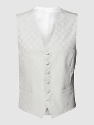 Weste mit Allover-Muster von JOOP! Collection Weiß - 11