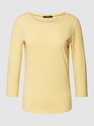 Shirt met 3/4-mouwen, model 'MULTIA' van Weekend Max Mara Geel - 30