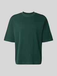 t-shirt o kroju relaxed fit z czystej bawełny model 'ASPEN' od Selected Homme - 46