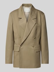 Blazer aus Leinen-Lyocell-Mix mit Pattentaschen Modell 'JASEMINA' von IVY OAK - 32