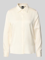 Regular fit blouse met lange mouwen van zijdemix model 'BONYA' van BOSS - 17