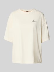 Oversized T-Shirt mit Label-Print Modell 'Eboyfriend' von BOSS Orange - 44