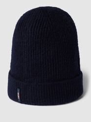 Beanie mit Label-Detail Modell 'Oresto' von Cinque Blau - 25