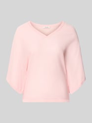 Regular fit pullover van viscosemix model 'Pench' van OPUS Fuchsia - 1