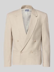 Slim Fit Sakko mit Leinen-Anteil von Jake*s Studio Men Beige - 12